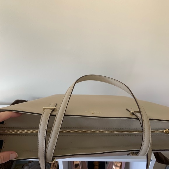 Kate Spade tan/gray tote - Picture 5 of 6
